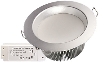 IM-125 Silver 9x2W Warm White 220V